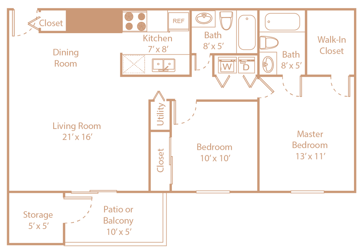 Floor Plan - The Crest