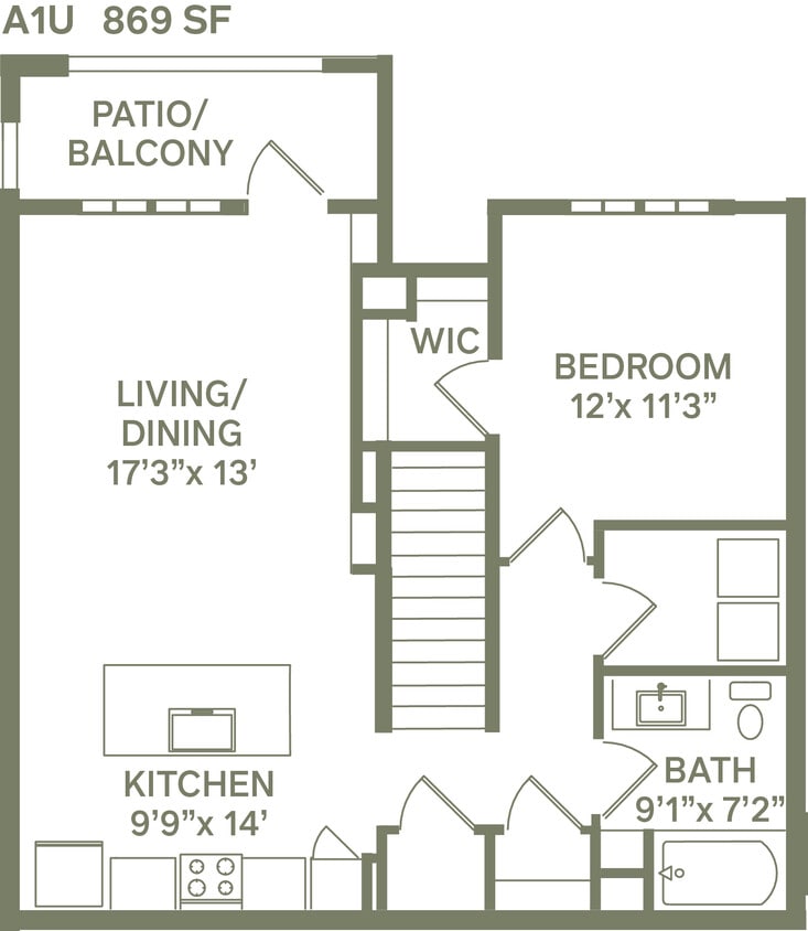 Floor Plan - A1U
