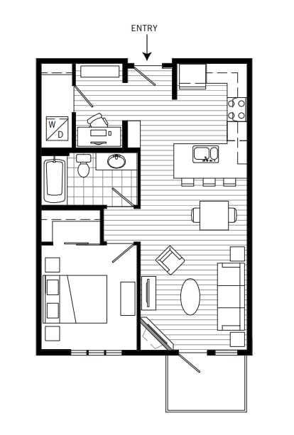 Floor Plan - Plan 1C