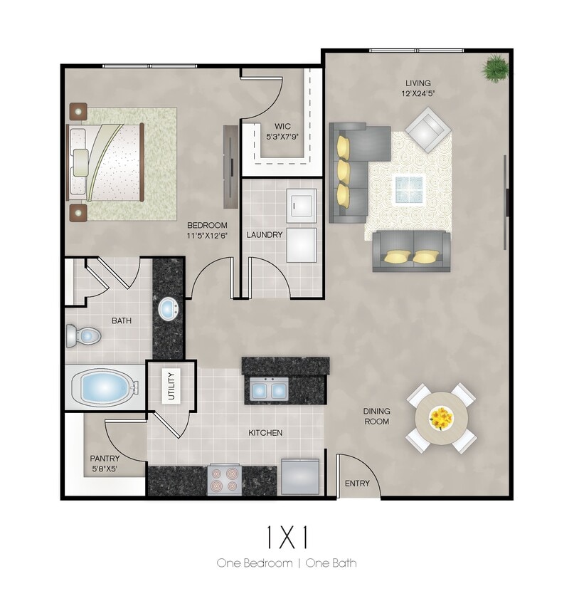 Floor Plan - 1A