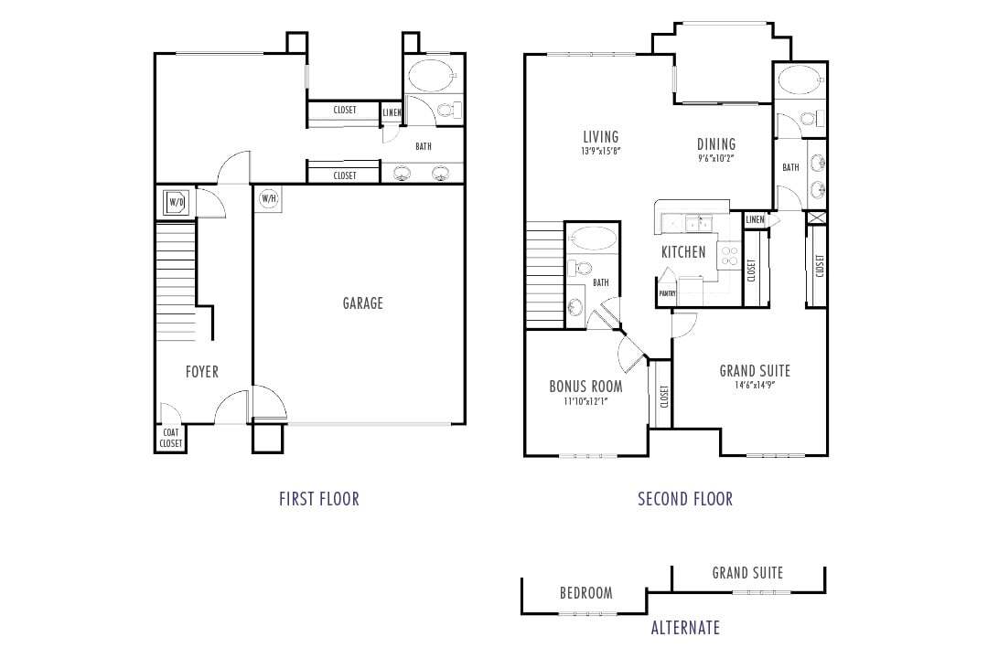 Floor Plan - The Redwood