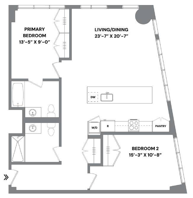 Floor Plan - 2A