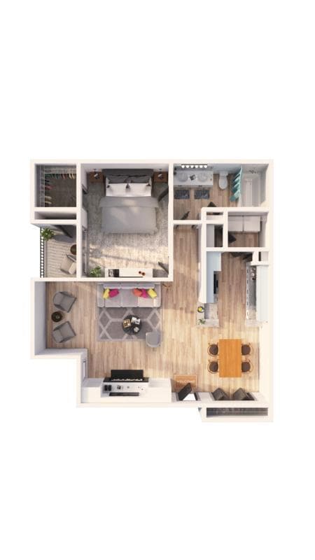 Floor Plan - The Oak with Sunroom
