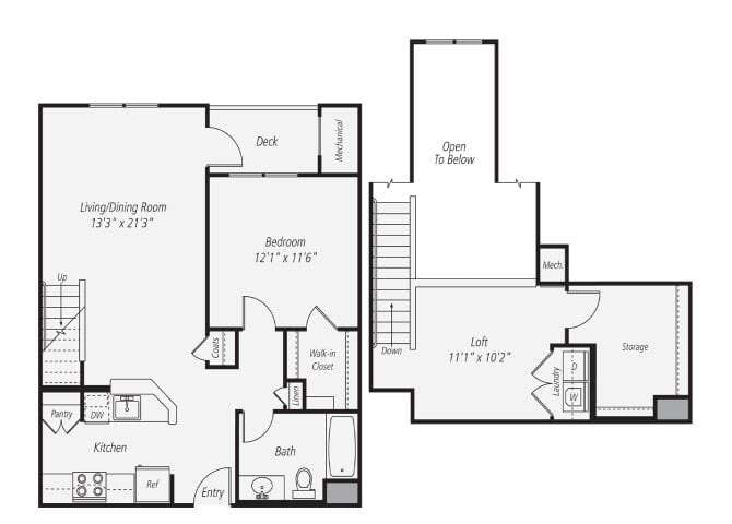 Floor Plan - Walnut
