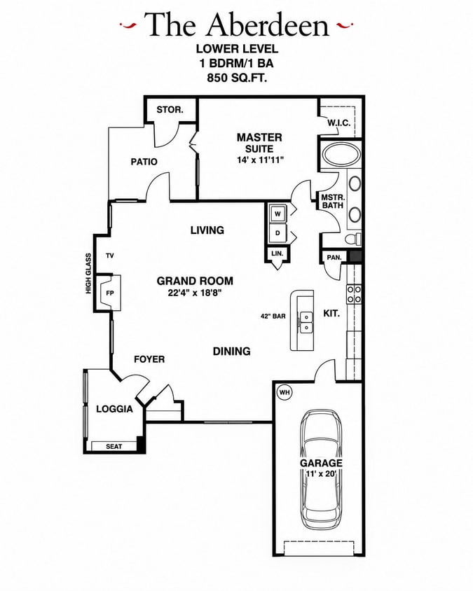 Floor Plan - Aberdeen