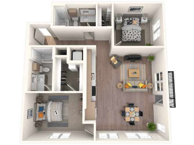 Floor Plan - Picket Fence