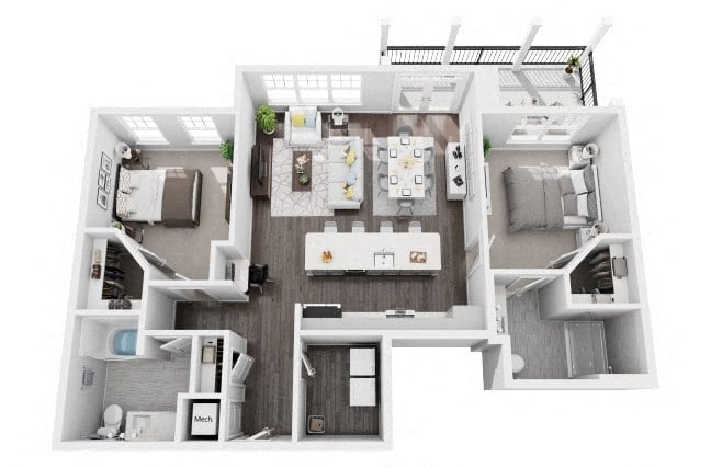 Floor Plan - B1B