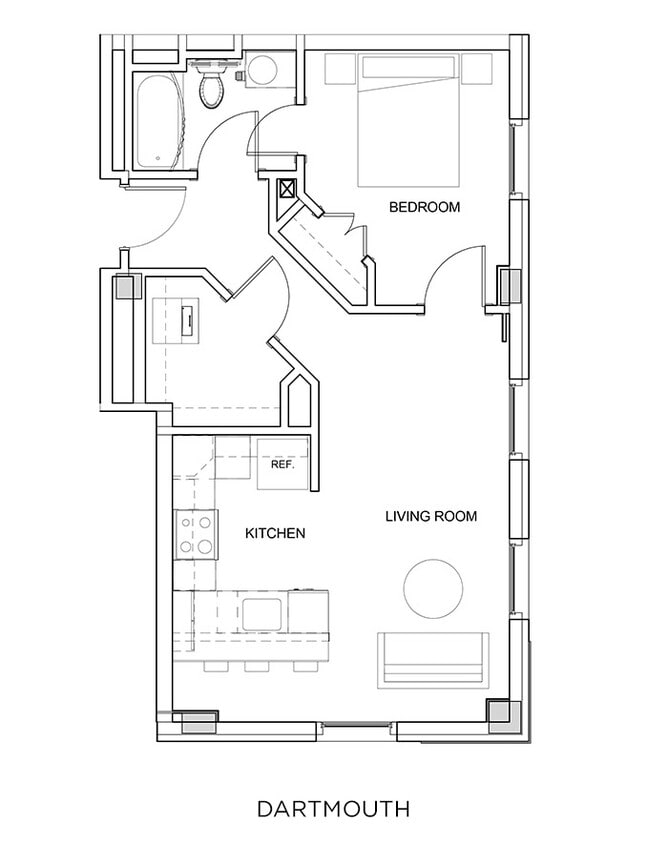 Dartmouth | 1 Bedroom - Dartmouth