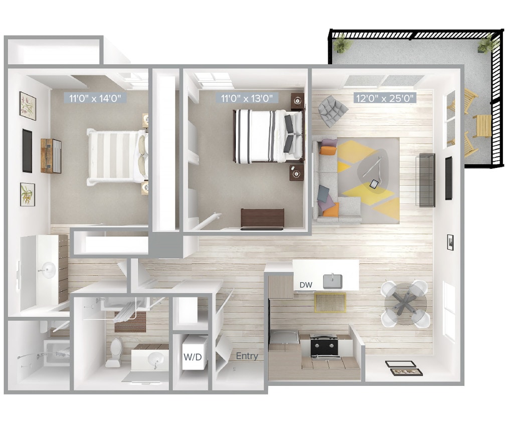 Floor Plan - B4-1020-3