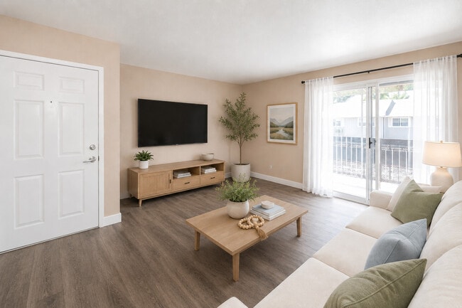 Living room area - Meritage Apartments