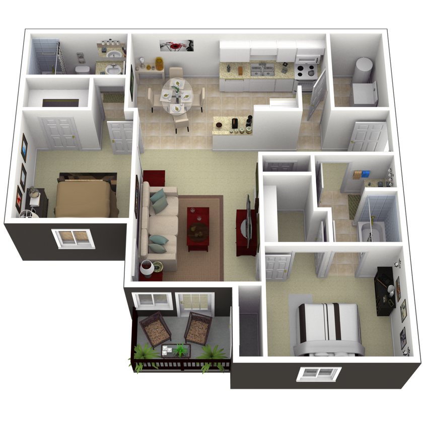 Floor Plan - The Cove