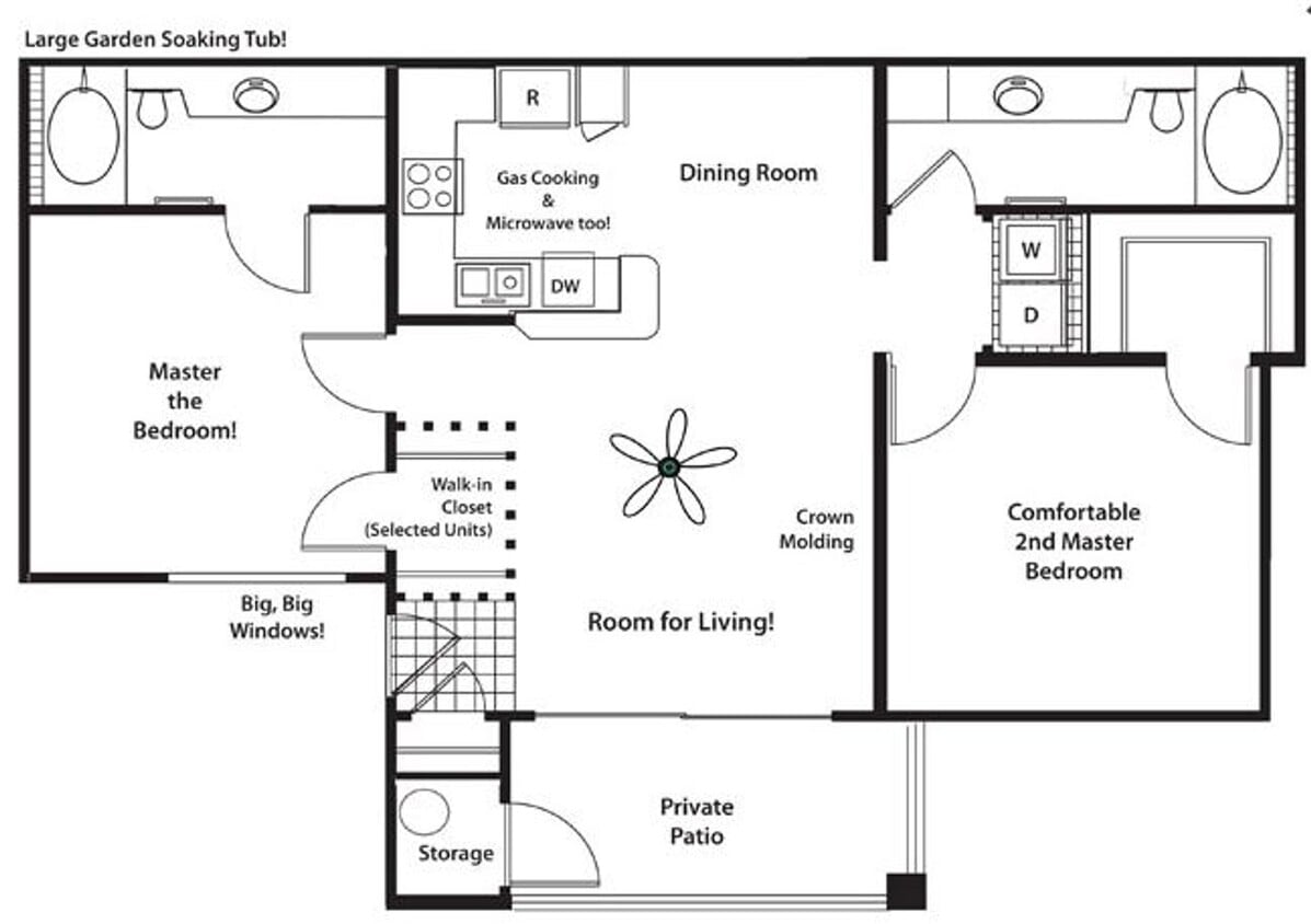 Floor Plan - The Cypress