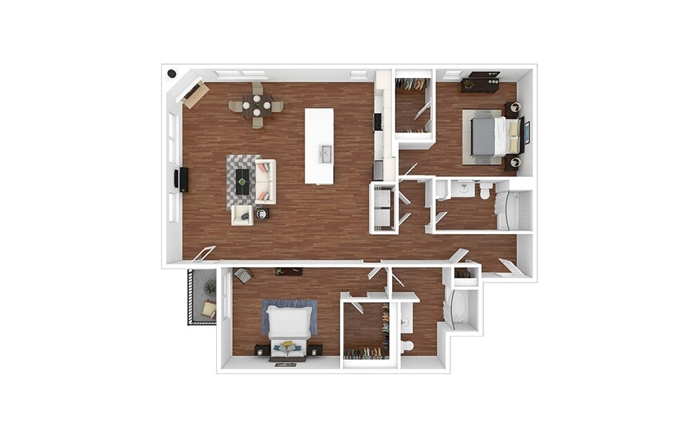 Floor Plan - Silver - Renovated