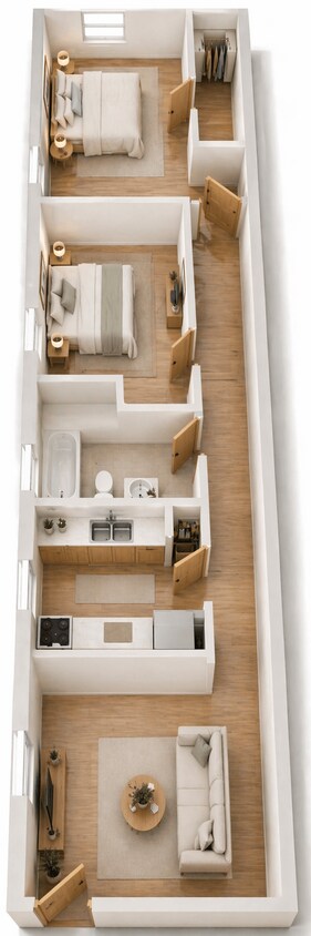 Floor Plan - Quad