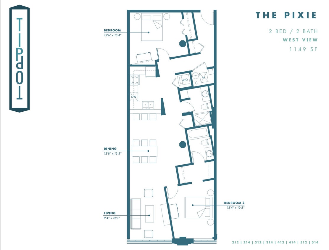 Floor Plan - Pixie