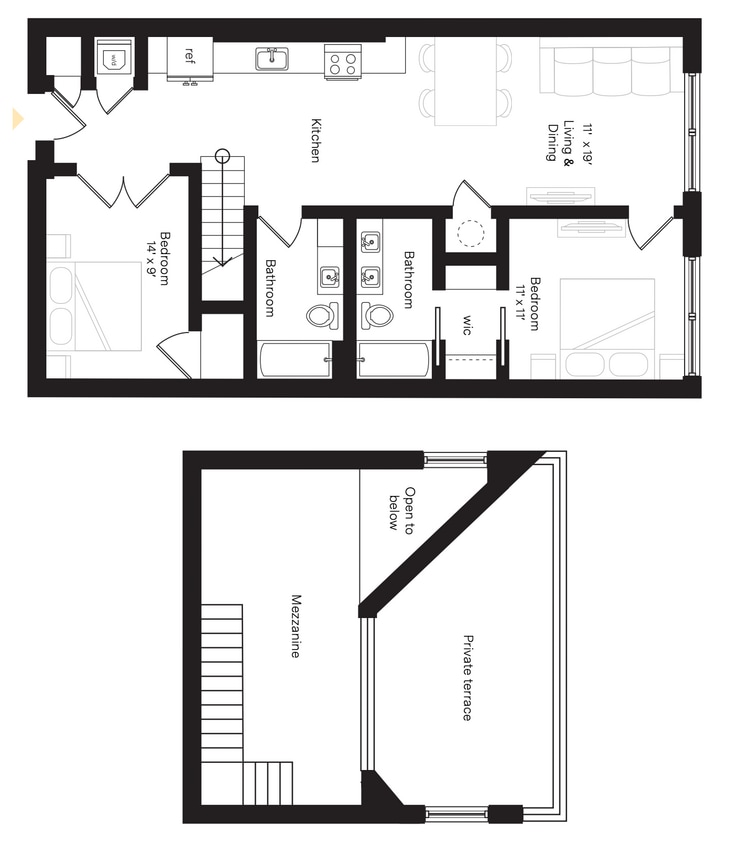 Floor Plan - Penthouse B7 (318)