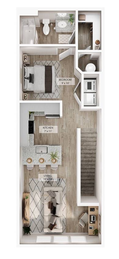 Floor Plan - Studio Grand Overlook