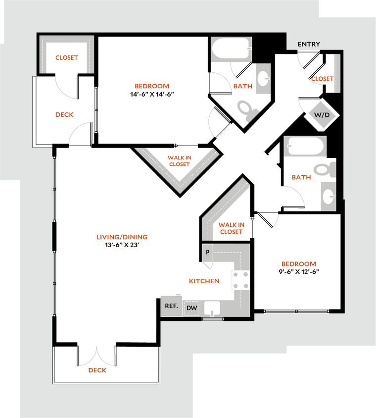 Floor Plan - Plan 2H
