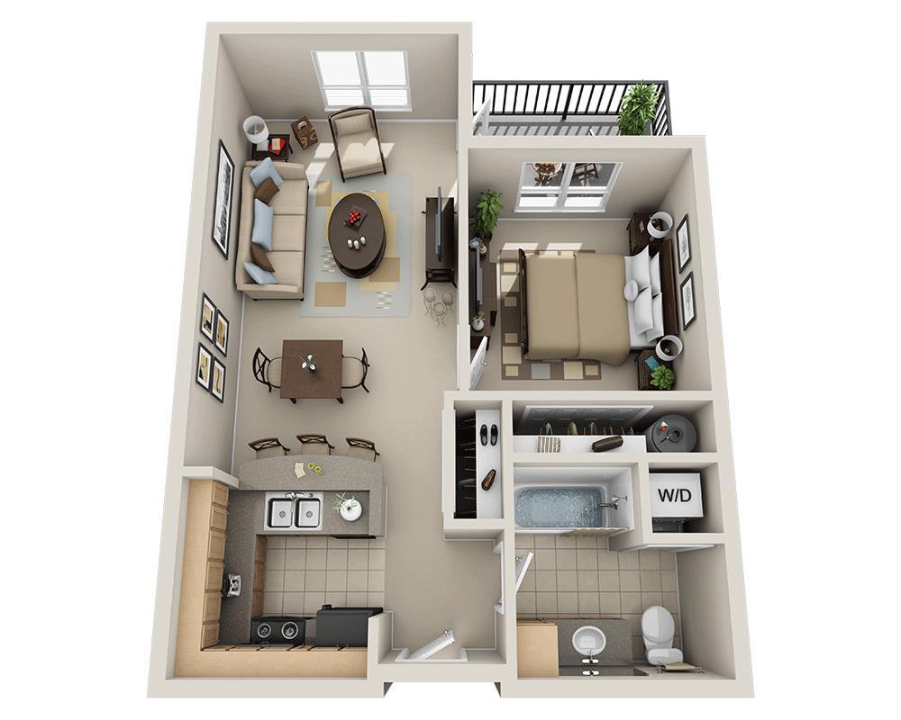 Floor Plan - Plan A1B