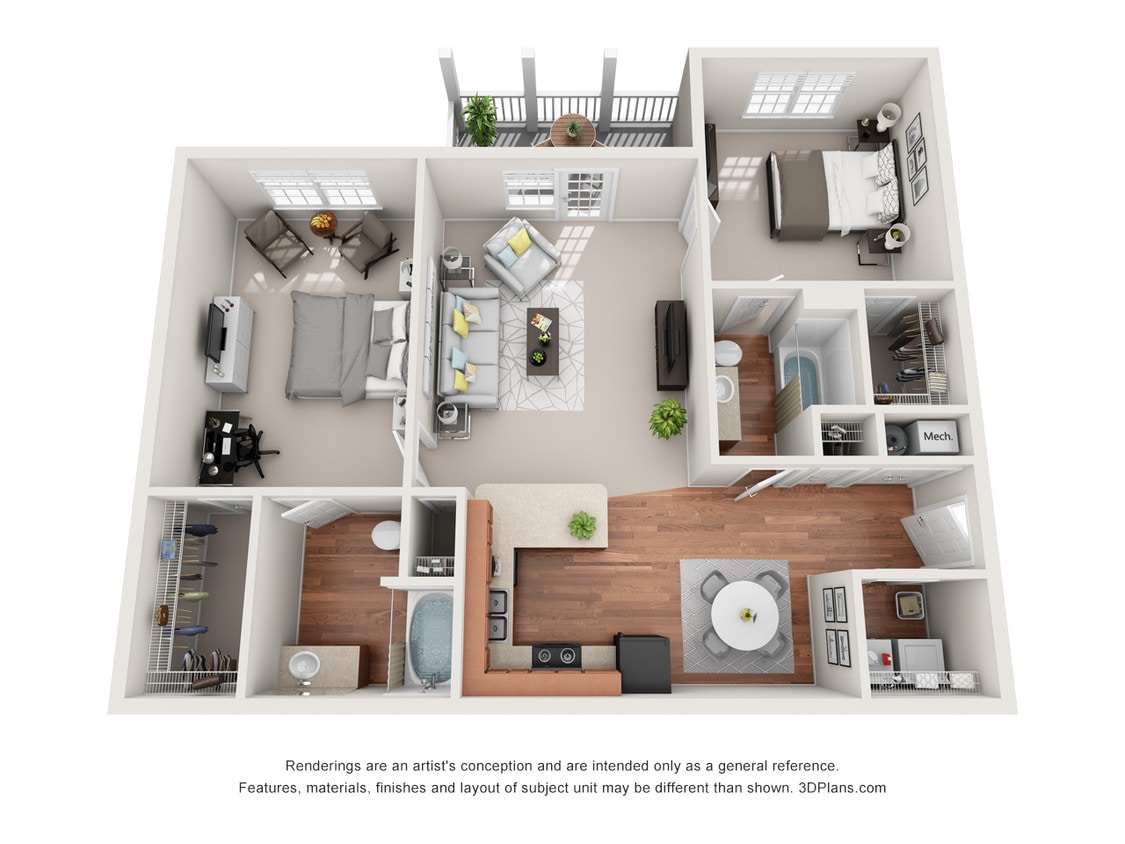 Floor Plan - The Magnolia