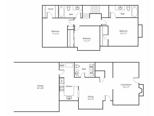 3BR/2.5BR - 3x25 DG