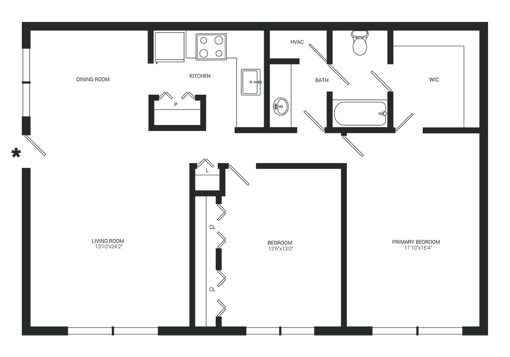 Floor Plan - The Atlantic