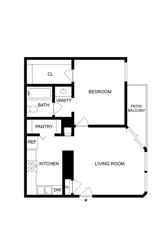 C235370_EnclaveatBearCreek_2DFP_1B1B_A1_520sqft - A1F
