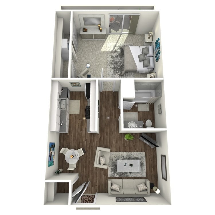 Overhead_130718.jpg - 1 Bed 1 Bath B