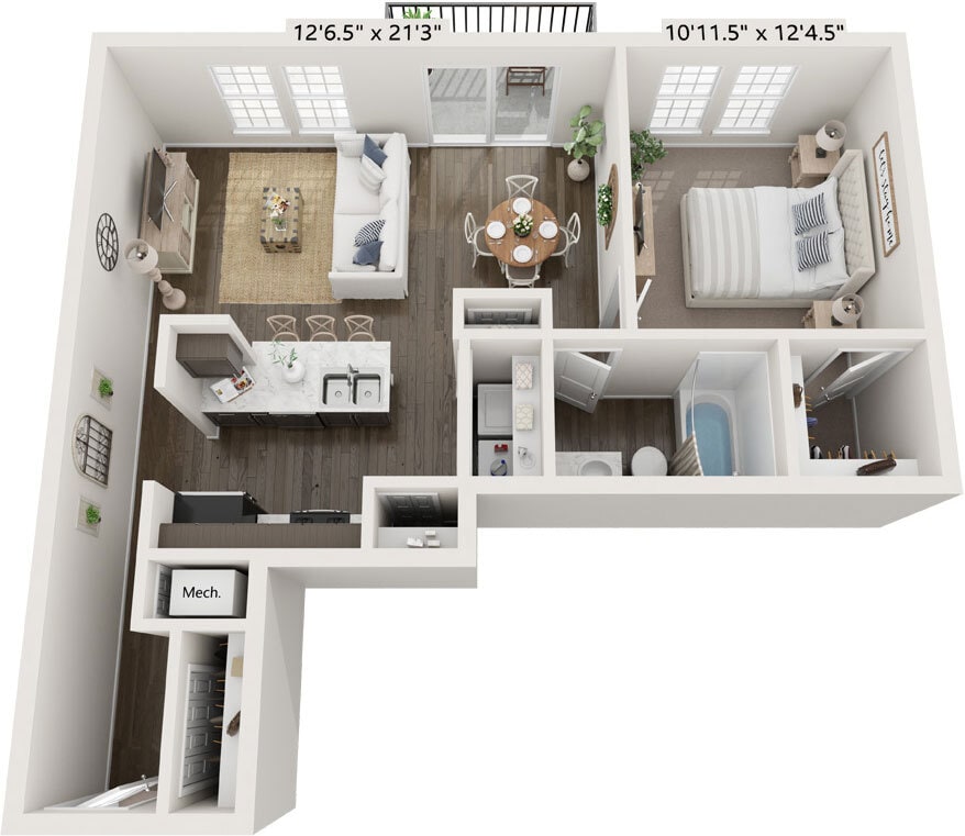 Floor Plan - Bellflower