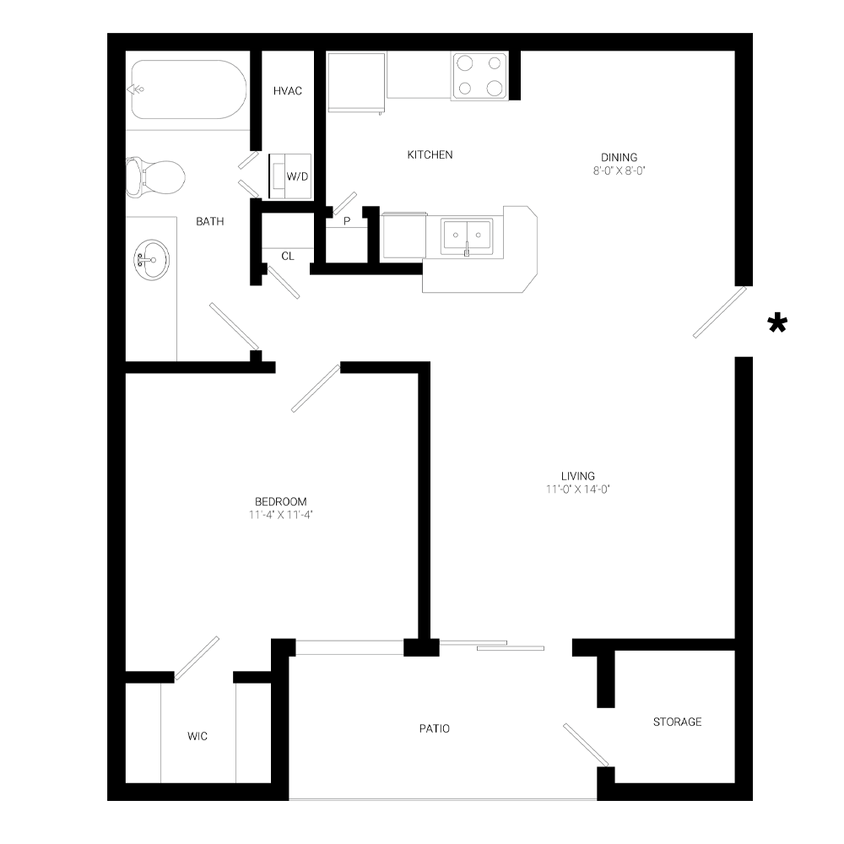 Floor Plan - The Washington