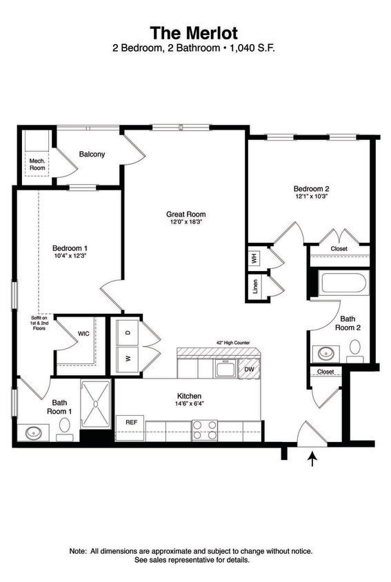 Floor Plan - Merlot