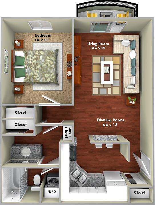Floor Plan - Bordeaux