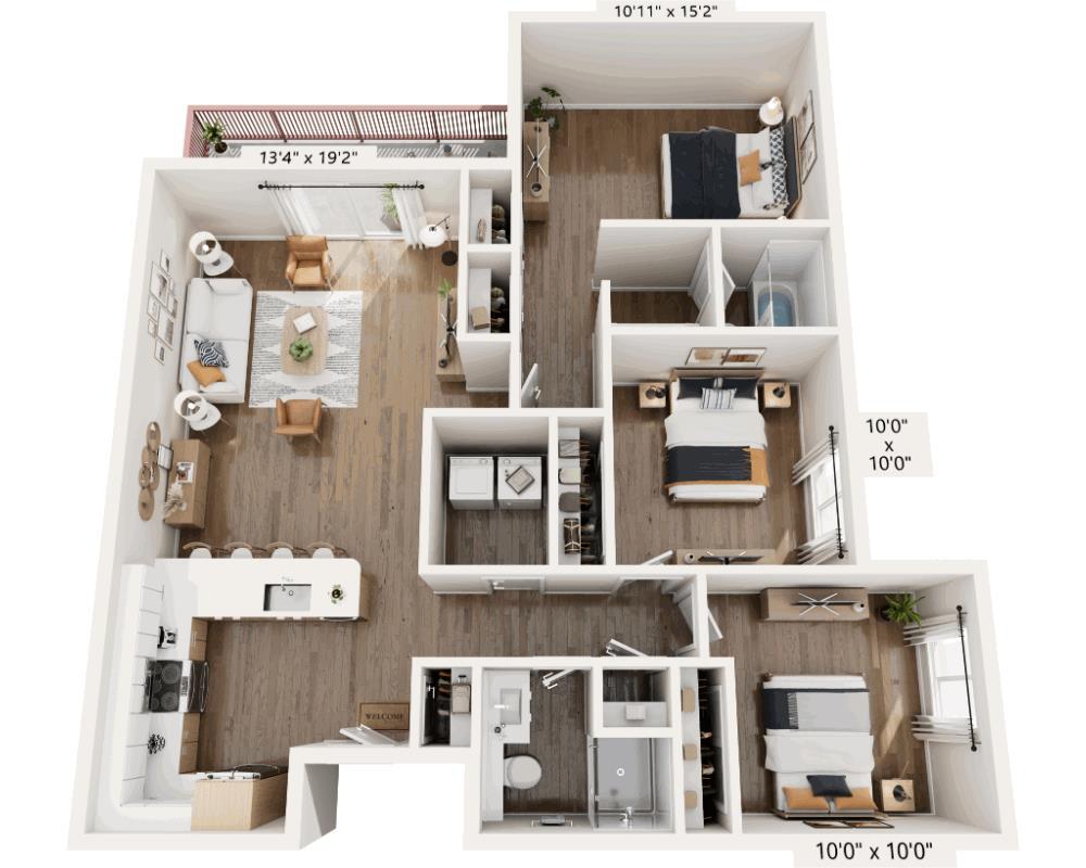 Floor Plan - Atherton (C2)