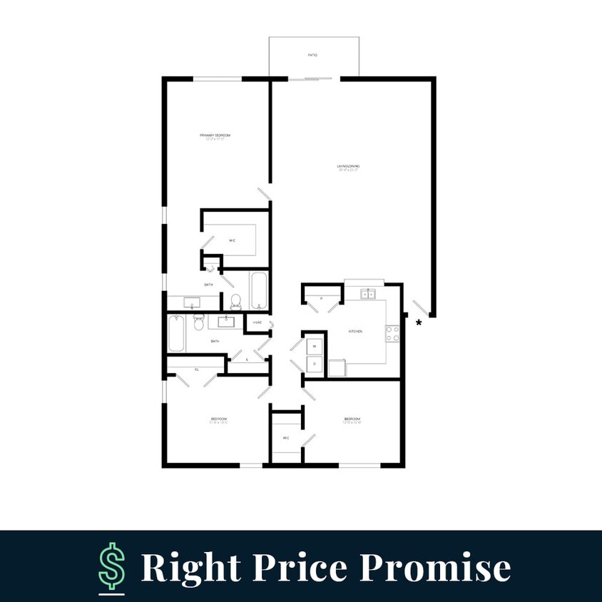 Floor Plan - The Tranquility