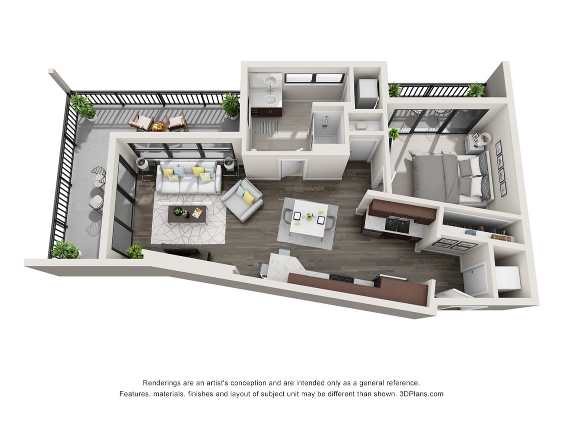 Synergy_Unit-B6.jpg - Tanzanite 1 Bed, 1 Bath