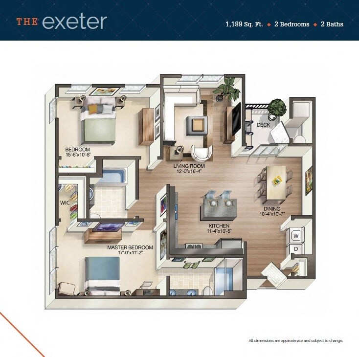 Floor Plan - The Exeter