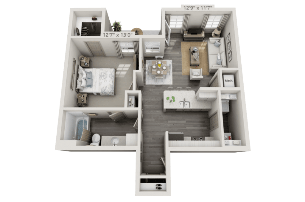Floor Plan - Daylily