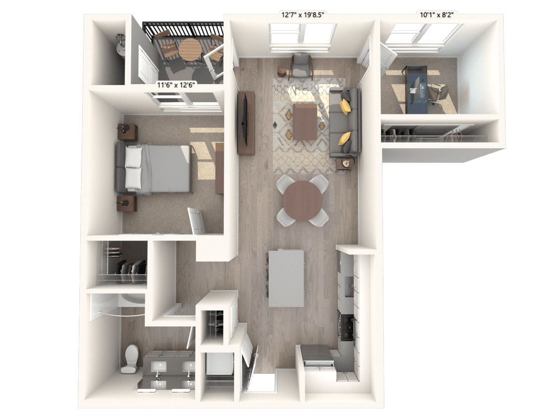Floor Plan - AM19D-901-1