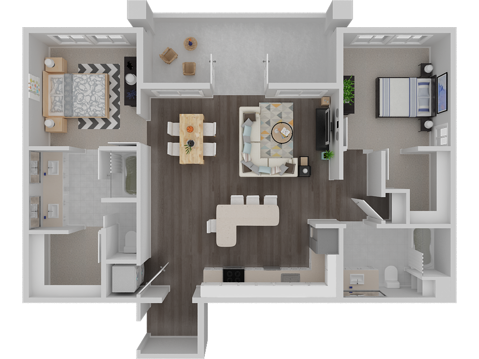 Floor Plan - 2 Bedroom A
