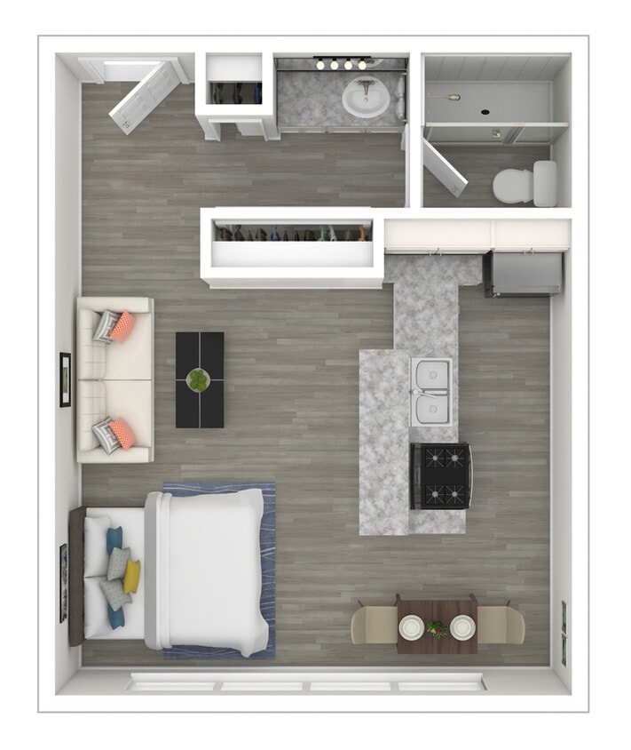 Floor Plan - Studio