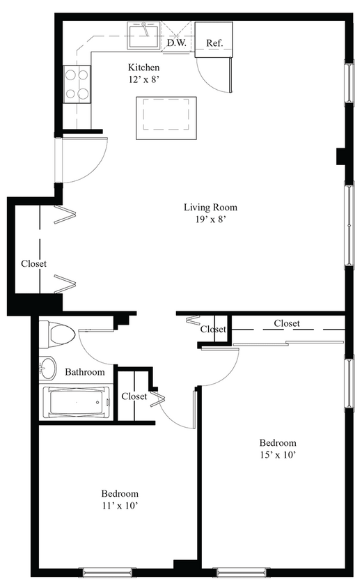 Camelot2BedroomCandD_klqu2v - 2 Bedroom C & D