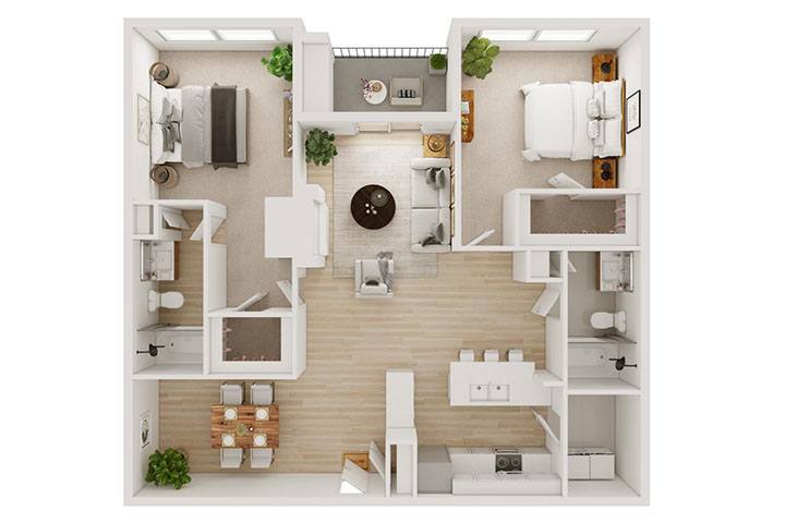 Floor Plan - B2A