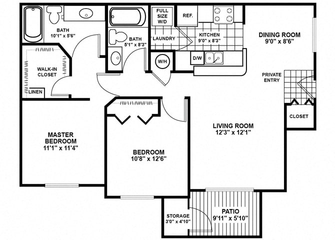 Floor Plan - Maple