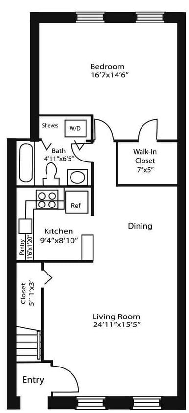 One Bedroom - One Bedroom