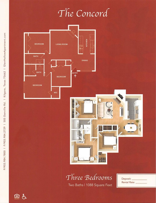 Floor Plan - The Concord