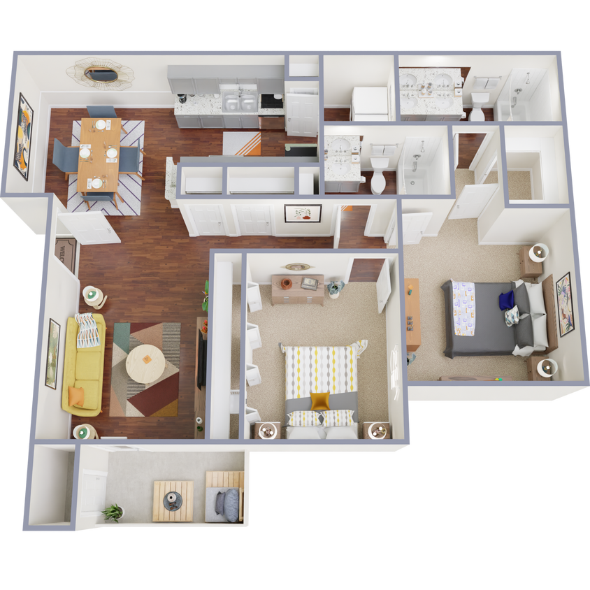 Floor Plan - The Dogwood