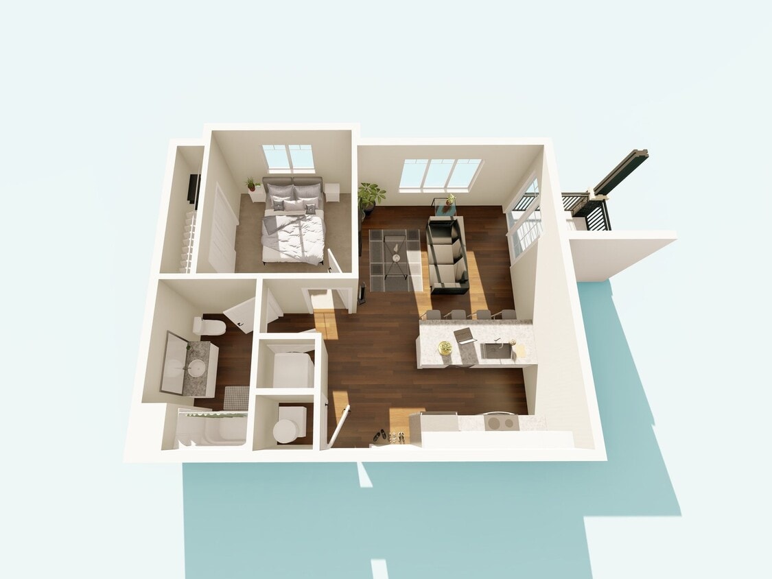 Floor Plan - Balcony Layout