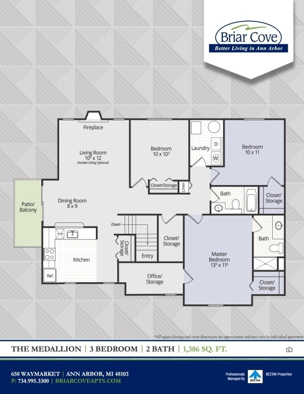 Floor Plan - Medallion