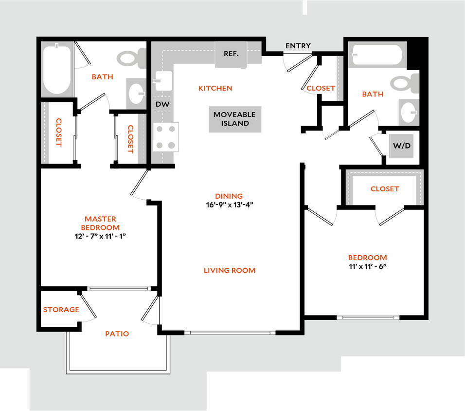 Floor Plan - Plan 2F