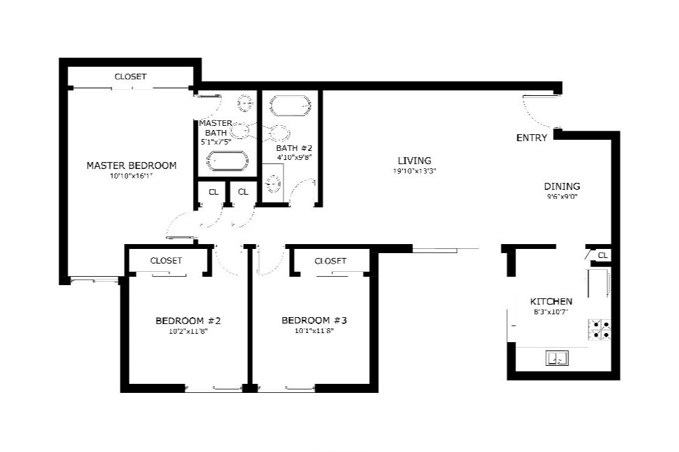 Floor Plan - The Oak